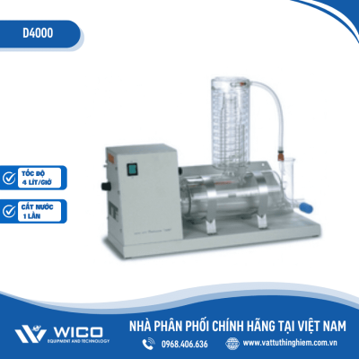 Máy cất nước 1 lần 4 lít/ giờ Bibby D4000