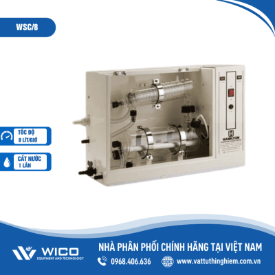 Máy cất nước 1 lần Hamilton WSC/8 (8 lít/giờ)