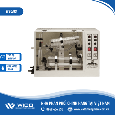 Máy cất nước 1 lần Hamilton WSC/8S (8 lít/giờ)