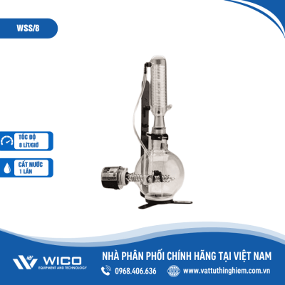 Máy cất nước 1 lần Hamilton WSS/8 (8 lít/giờ)