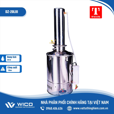 Máy cất nước 1 lần tự động 20 lít/giờ Taisite DZ-20LIII