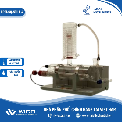 Máy cất nước Labsil 1 lần 4 lít/giờ OPTI-SQB-STILL 4 (Ấn Độ)
