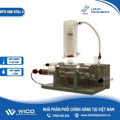 Máy cất nước Labsil 1 lần 4 lít/giờ OPTI-SQ-STILL 4 (Ấn Độ)