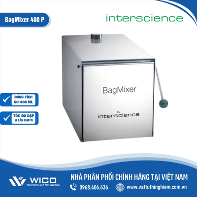 Máy dập mẫu vi sinh Interscience BagMixer 400 P | Cửa inox