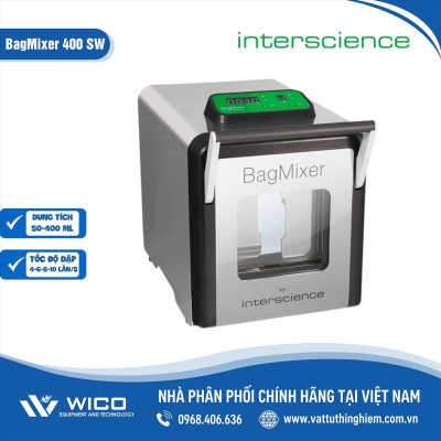 Máy dập mẫu vi sinh Interscience BagMixer 400 SW | Cửa kính