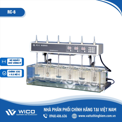 Máy đo độ hòa tan 6 vị trí RC-6 | Hãng Guoming
