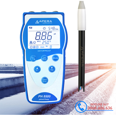 Máy đo pH/mV/nhiệt độ cầm tay trong nước thải Apera - Mỹ PH8500-WW