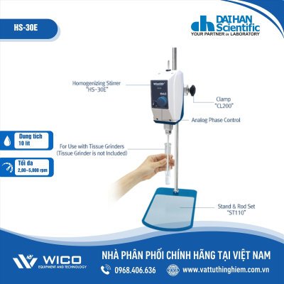 Máy đồng hóa mẫu Daihan HS-30E