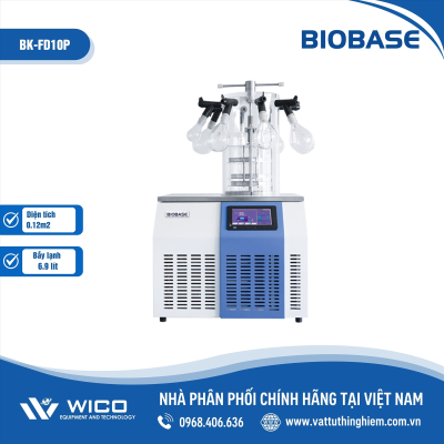 Máy Đông Khô Phòng Thí Nghiệm Để Bàn Biobase BK-FD10P | 4 Khay