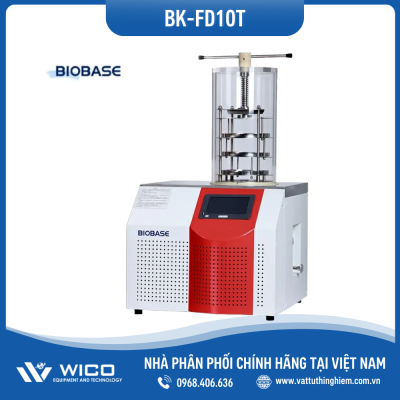 Máy Đông Khô Phòng Thí Nghiệm Để Bàn Biobase BK-FD10T | 3 Khay