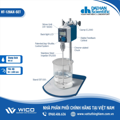 Máy khuấy đũa (dung tích lớn) Daihan HT-120AX-SET