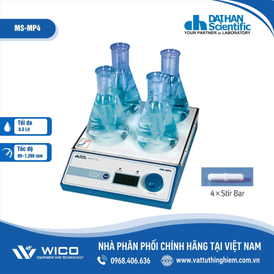 Máy khuấy từ 4 vị trí Daihan MS-MP4