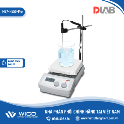 Máy khuấy từ gia nhiệt 550 độ C Dlab - Mỹ MS7-H550-S