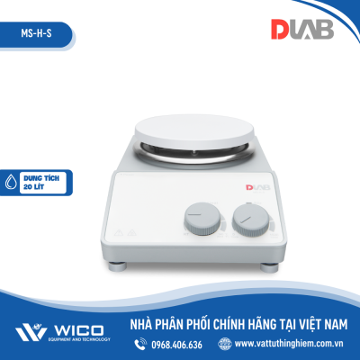 Máy khuấy từ gia nhiệt analog Dlab - Mỹ MS-H-S