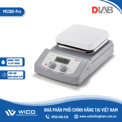 Máy Khuấy Từ Gia Nhiệt Dlab MS380-Pro