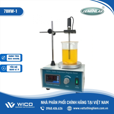 Máy khuấy từ gia nhiệt hiện số Zenith Lab 78HW-1