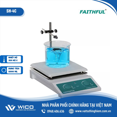 Máy khuấy từ gia nhiệt Trung Quốc SH-4C (Faithful)