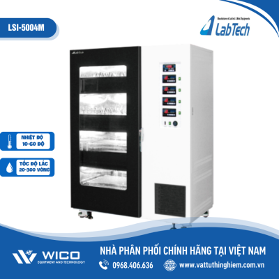 Máy lắc ổn nhiệt có làm lạnh 4 tầng Labtech - Hàn Quốc LSI-5004M