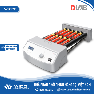Máy lắc ống máu kỹ thuật số Dlab - Mỹ MX-T6-Pro