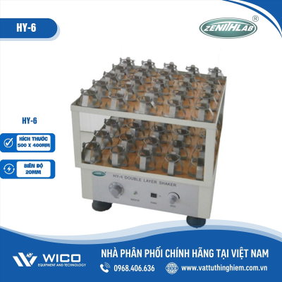 Máy lắc tròn 2 tầng Zenith - Trung Quốc HY-6