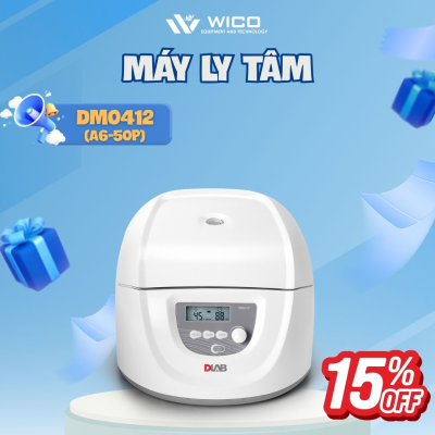 Máy ly tâm 12 ống 6 ống 50ml Dlab - Mỹ DM0412