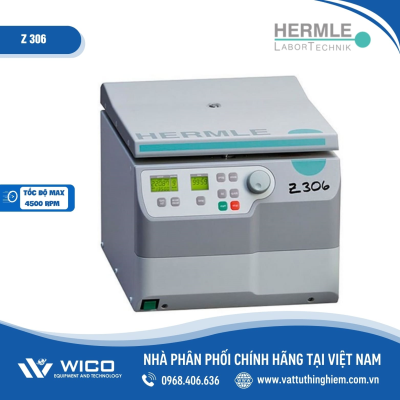 Máy ly tâm đa năng Hermle Z306 - Rotor góc 30x15 ml - 4,500rpm