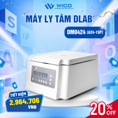 Máy Ly Tâm Dlab DM0424 24 ống 15 ml