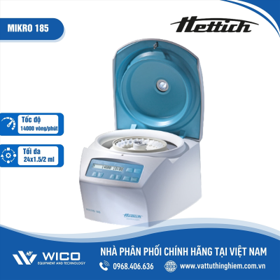 Máy ly tâm Hettich Mikro 185 (24x1,5/2ml)