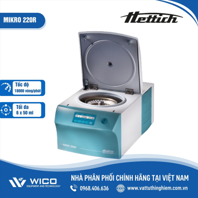 Máy ly tâm Hettich Mikro 220R