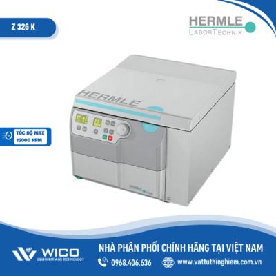 Máy ly tâm lạnh đa năng Hermle Z 326 K - Rotor 4 dải PCR 8 ống