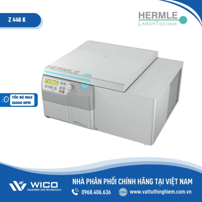 Máy ly tâm lạnh đa năng Hermle Z 446 K - Rotor góc 4x85ml - 16,000rpm