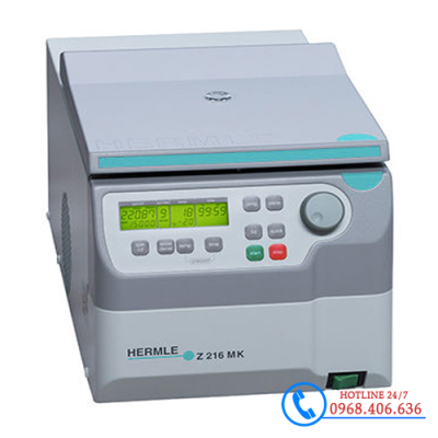 Máy ly tâm lạnh microlit Hermle Z 216 MK - 4 dải PCR 8 ống - 15,000rpm