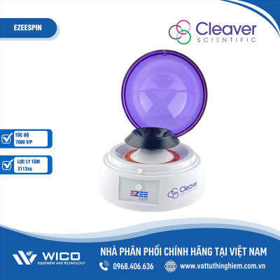 Máy ly tâm mini 7000 rpm Cleaver Scientific EZEESPIN