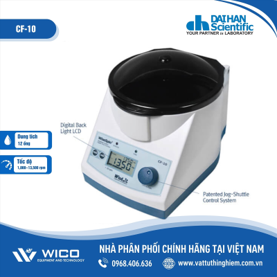 Máy ly tâm ống eppendorf 13500 vòng/phút DAIHAN CF-10