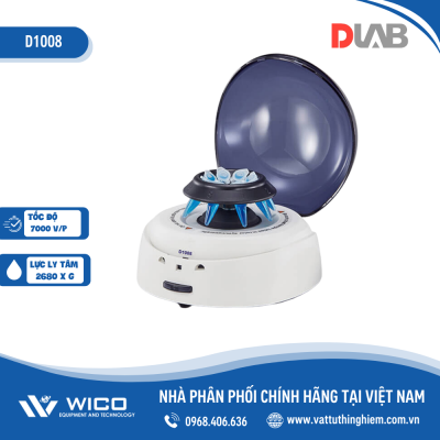 Máy ly tâm spindown 7000 vòng/phút Dlab - Mỹ D1008