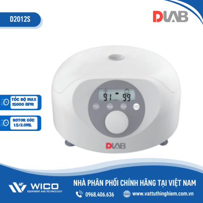 Máy Ly Tâm Tốc Độ Cao Dlab - Mỹ D2012S | 12 ống 1.5/2.0ml