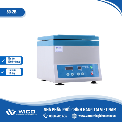 Máy Ly Tâm Trung Quốc 12 Ống Jiaxi 80-2B