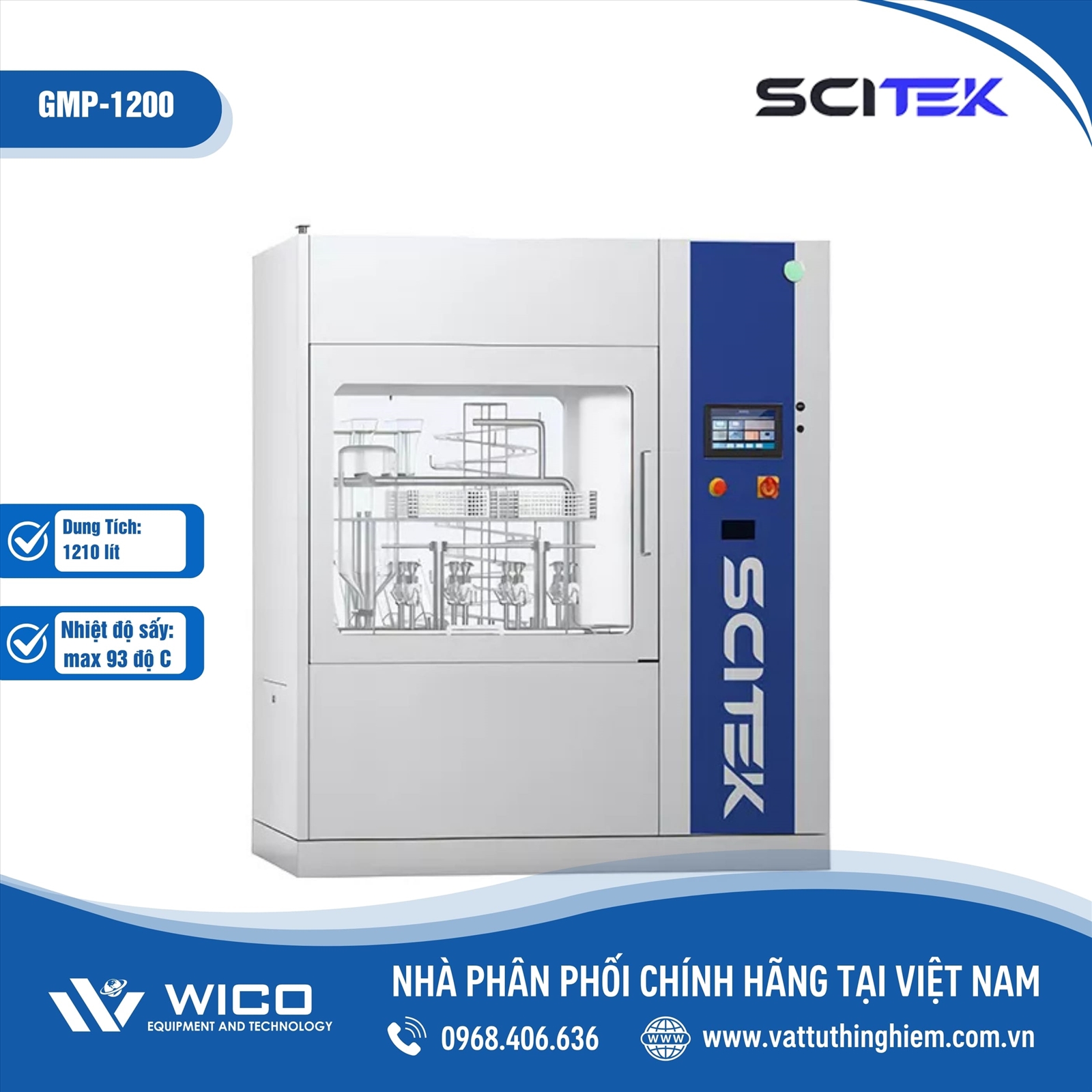 Máy Rửa Scitek 1210 Lít GMP-1200