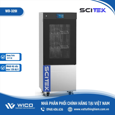 Máy Rửa Dụng Cụ Thủy Tinh 317 Lít Scitek WD-320I
