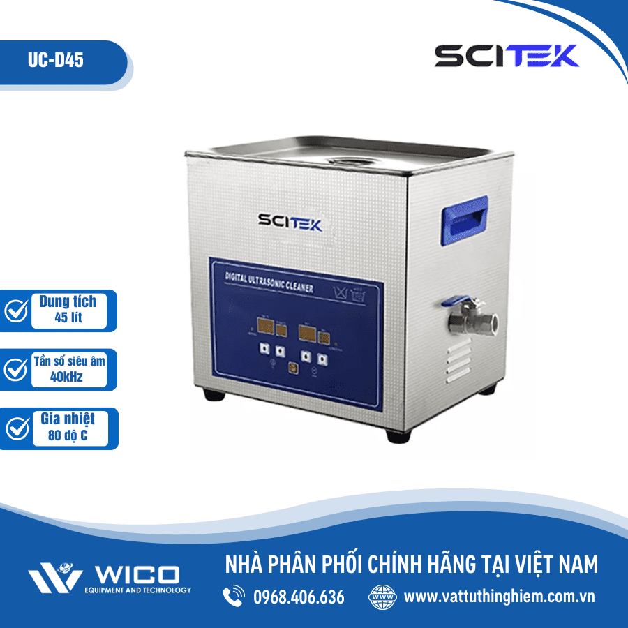 Bể Rửa Siêu Âm UC-D45