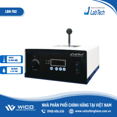 Máy ủ nhiệt khô 2 vị trí ( Block gia nhiệt ) Labtech - Hàn Quốc LBH-T02
