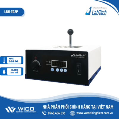 Máy ủ nhiệt khô 2 vị trí ( Block gia nhiệt ) Labtech - Hàn Quốc LBH-T02P