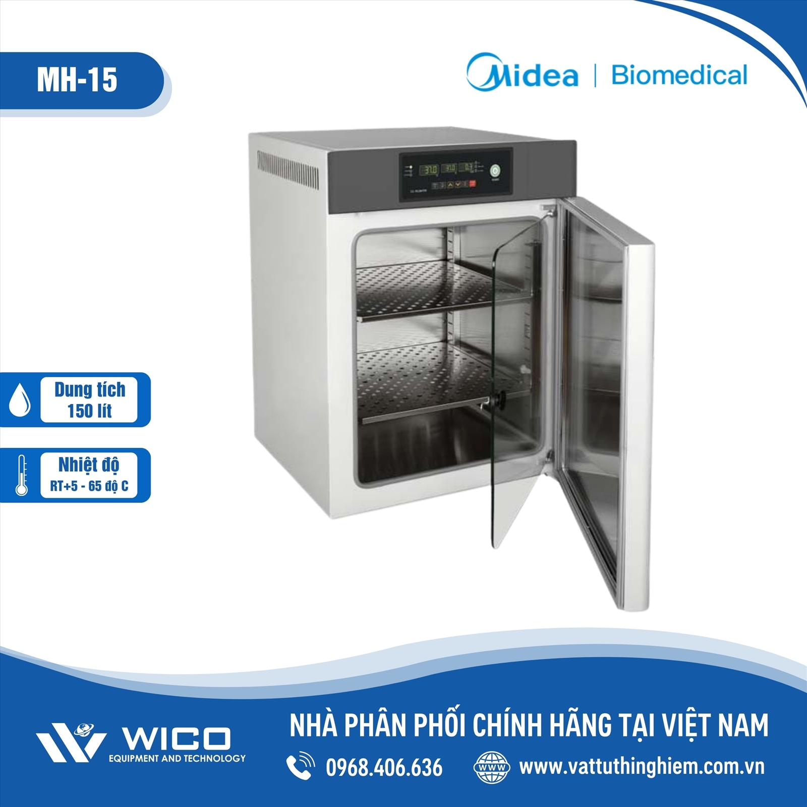 Tủ Ấm Midea MH-15| 150 Lít