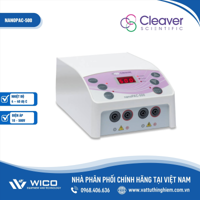 Nguồn điện di 500V Cleaver Scientific NanoPAC-500