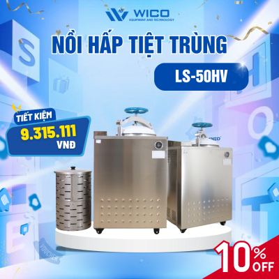 Nồi Hấp Sấy Chân Không Tự Động 50 Lít Jibimed LS-50HV