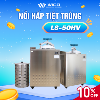 Nồi Hấp Sấy Chân Không Tự Động 50 Lít Jibimed LS-50HV