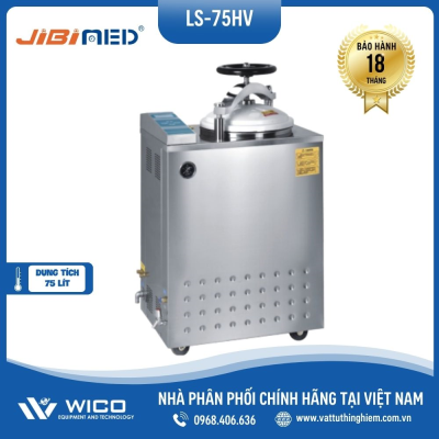 Nồi Hấp Sấy Chân Không Tự Động 75 Lít Jibimed LS-75HV