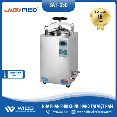Nồi hấp sấy tự động Jibimed SAT-35D (35 lít, sấy tự động)