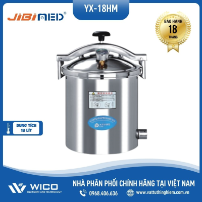 Nồi Hấp Tiệt Trùng 18 Lít Jibimed - Trung Quốc YX-18HM