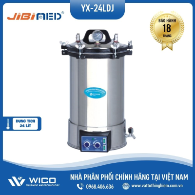 Nồi Hấp Tiệt Trùng 24 Lít Jibimed YX-24LDJ